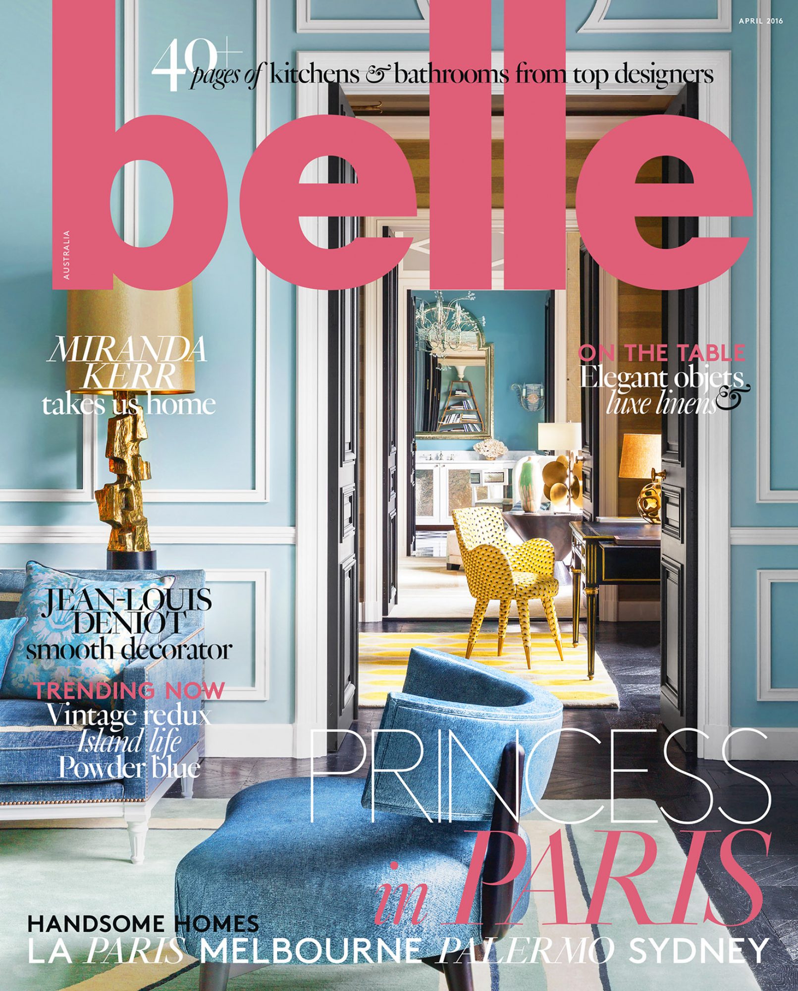 Belle April 2016 Cover