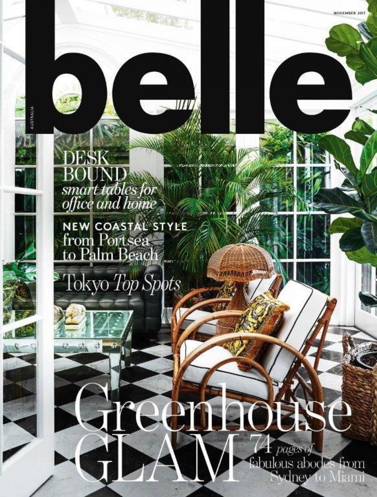Belle November 2017 Cover