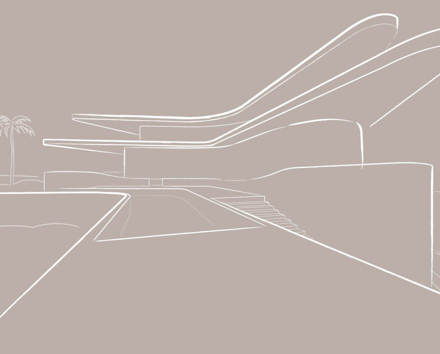 Staniel Cay Bahamas Sketch 02