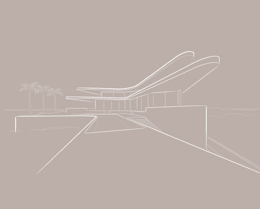 Staniel Cay Bahamas Sketch