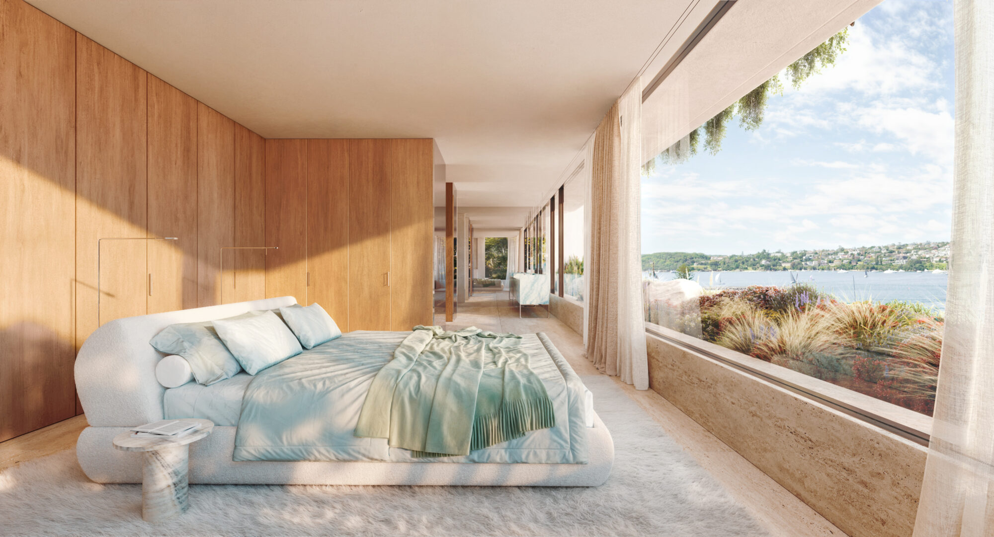 V2403 2 Wentworth Place Point Piper MASTER BEDROOM
