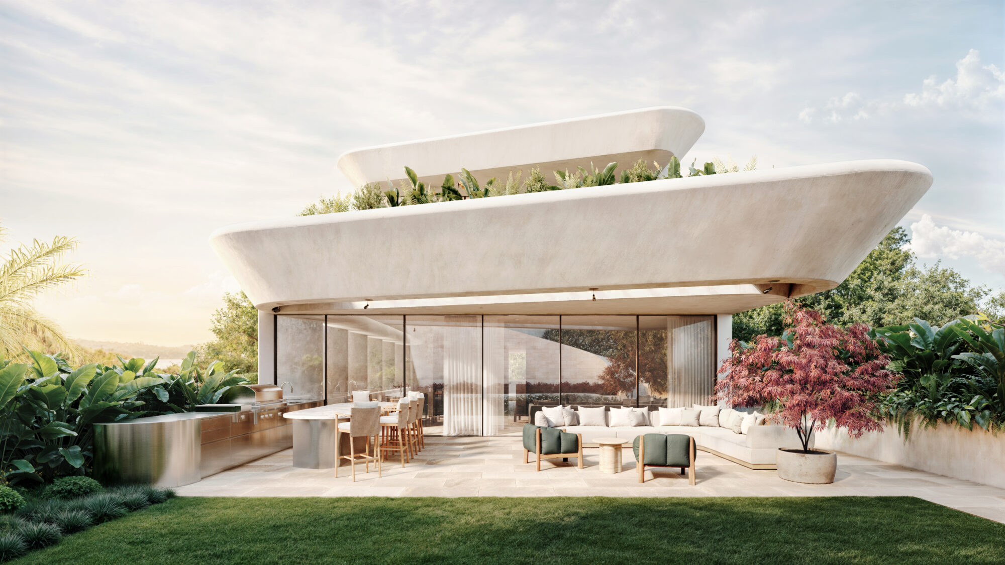 V2372 72 Beresford Rd Bellevue Hill BACK GARDEN 06