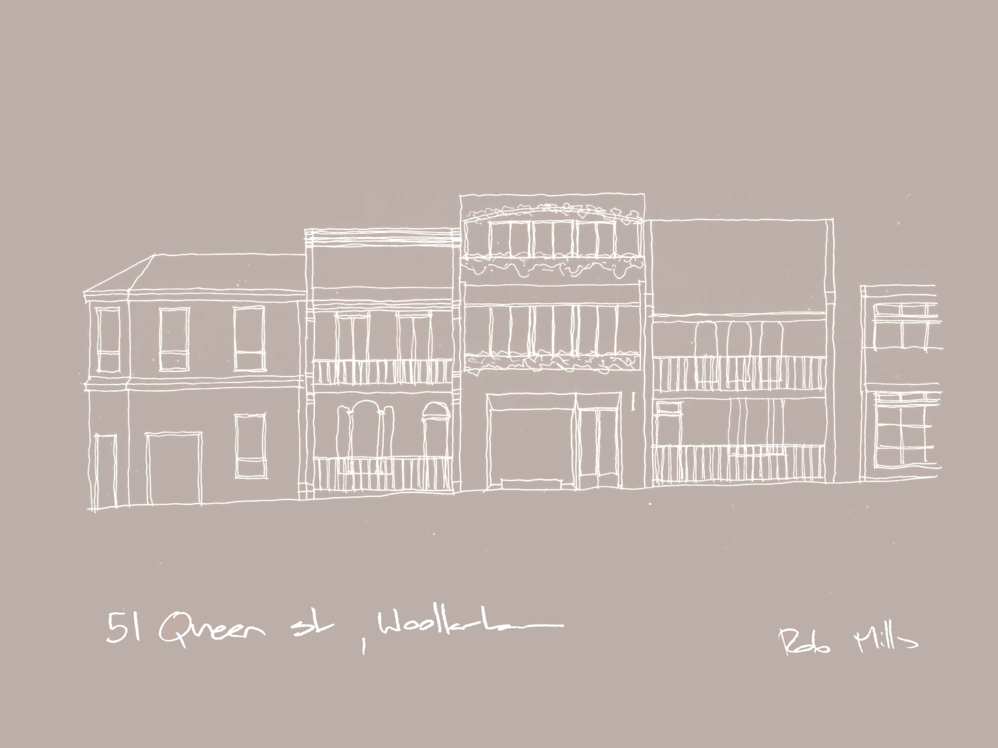 STREETSCAPE SKETCH